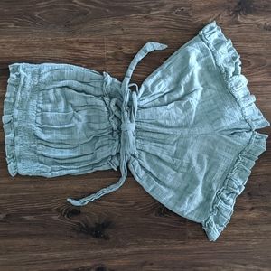 Strapless boutique romper size small